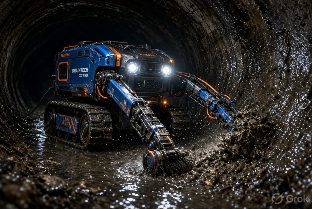 Robots That Clean Drainage: How Technology Is Transforming Sewer and Drain Maintenance