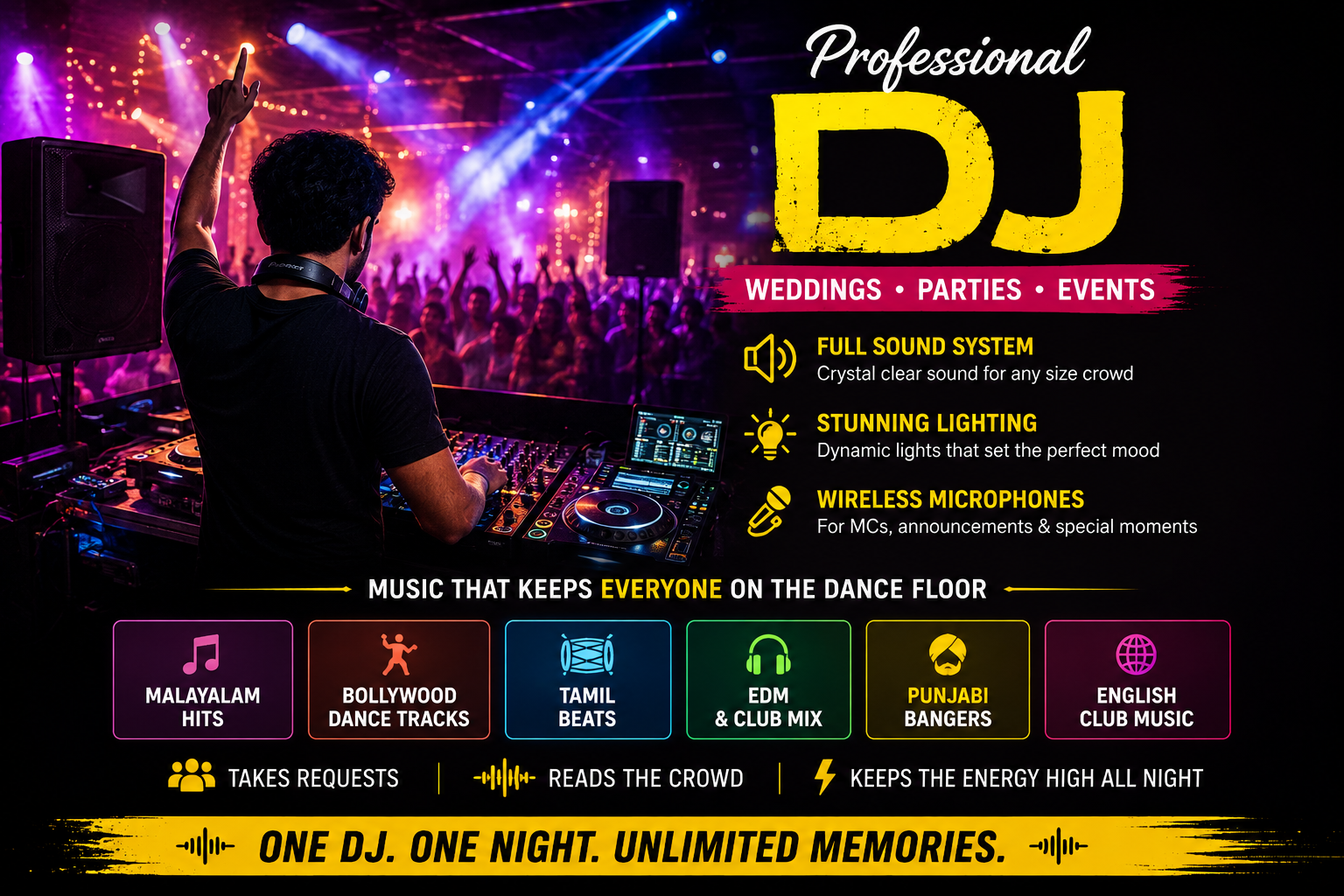 Professional DJ Setup