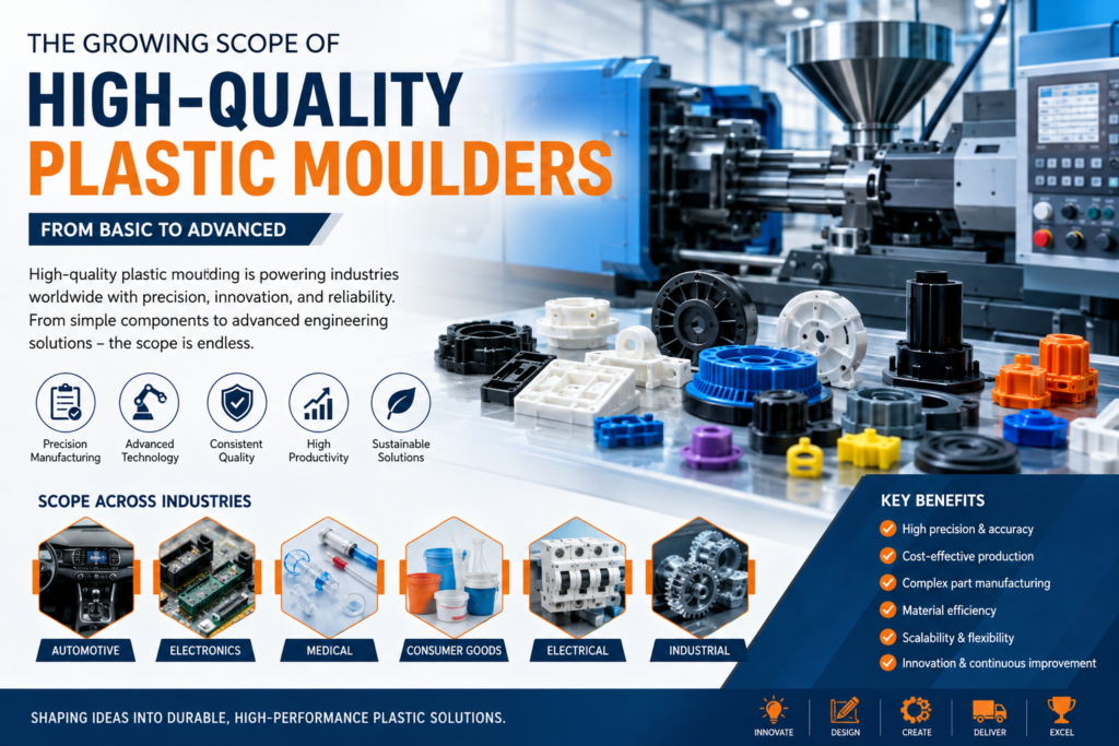 Scope of High-Quality Plastic Moulders: From Basic to Advanced