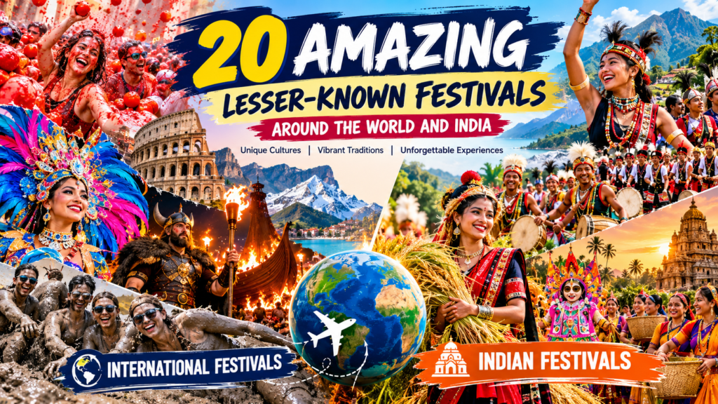 20 Amazing Lesser-Known Festivals Around the World and India You Should Know About