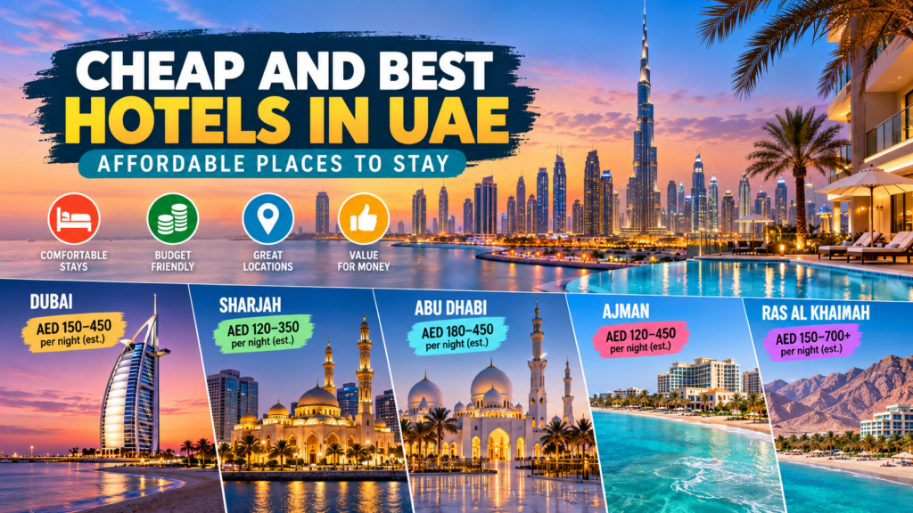 Cheap and Best Hotels in the UAE: Affordable Places to Stay